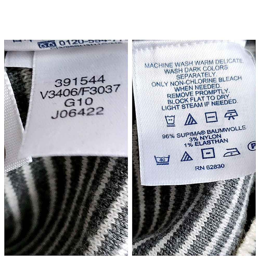 Striped Lands' End Cardigans L - Picture 4 of 15